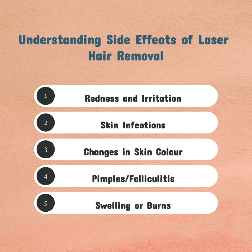 Understanding side effects of laser hair removal