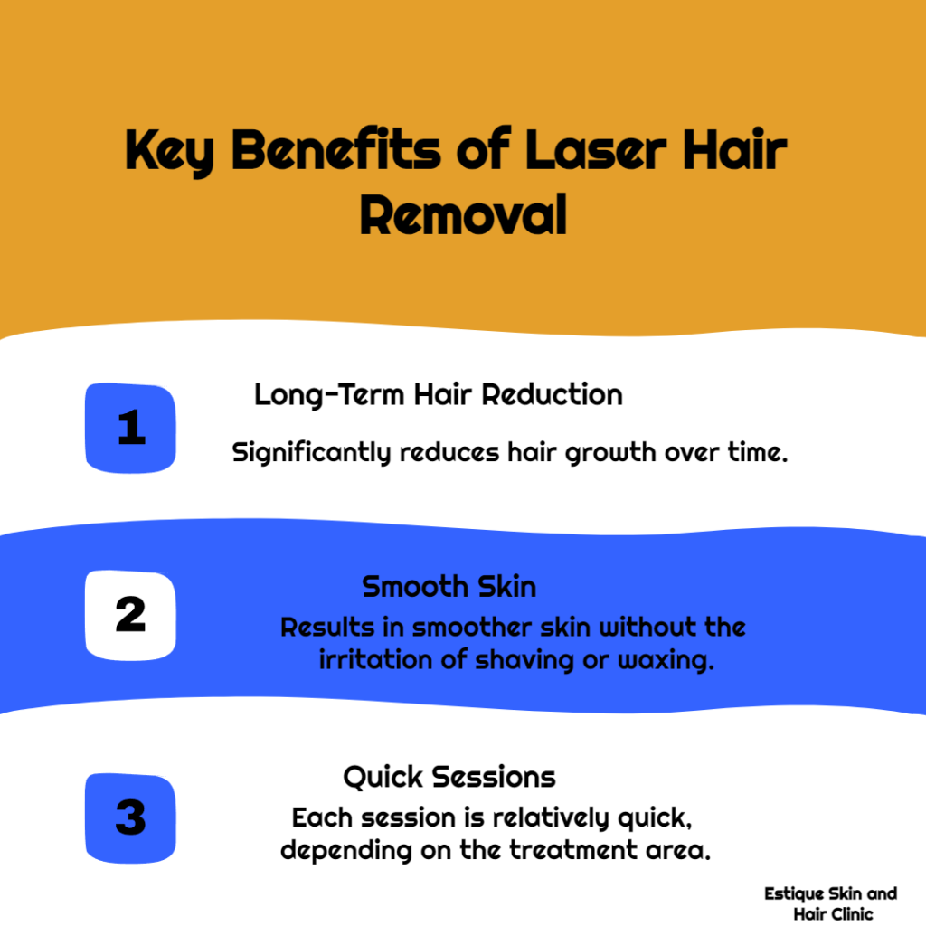 Key Benefits of Laser Hair Removal